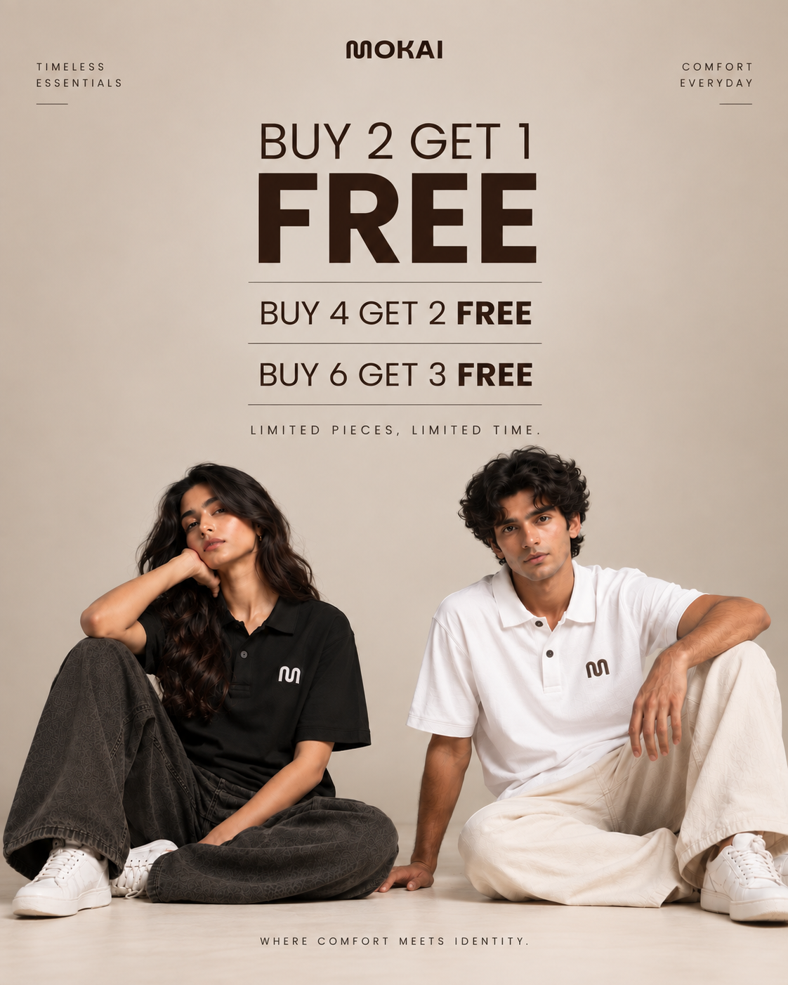 Mokai Buy 2 Get 1 Free — Buy 4 Get 2 Free, Buy 6 Get 3 Free