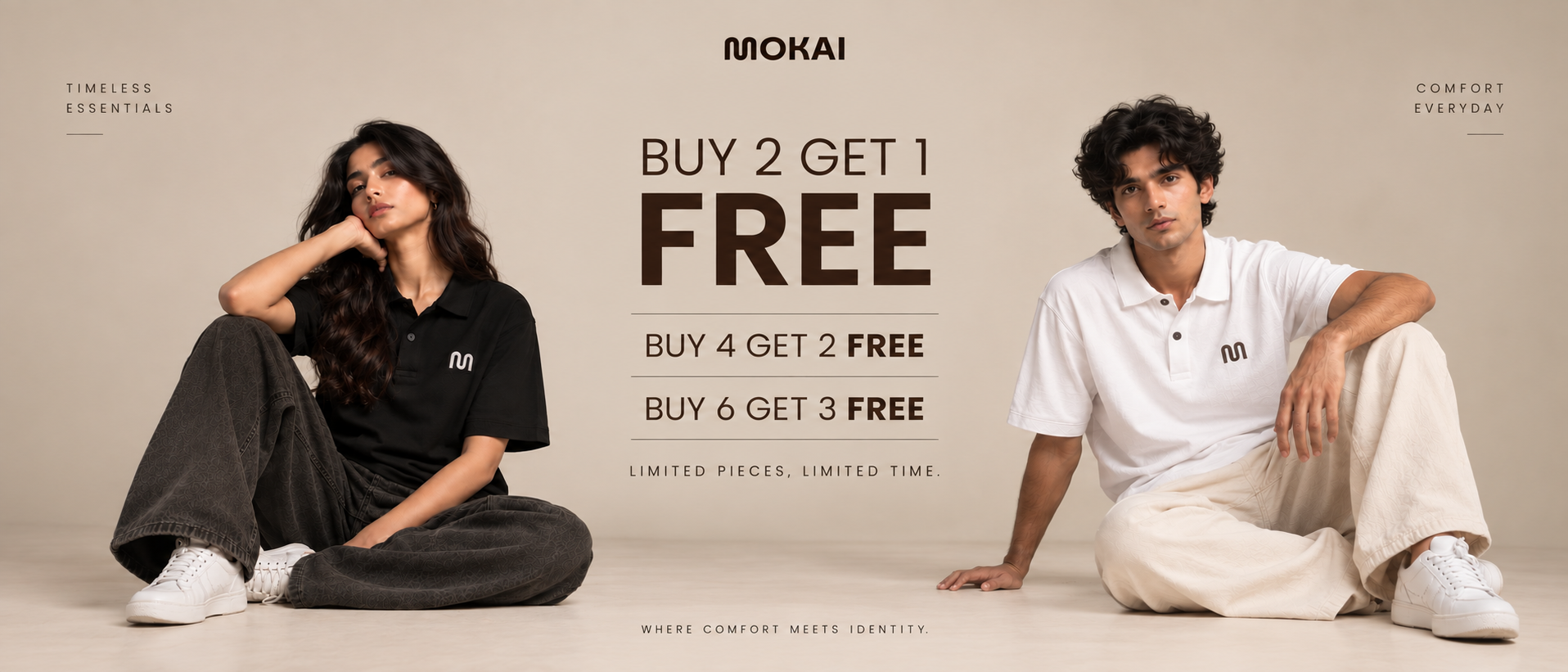 Mokai Buy 2 Get 1 Free — Buy 4 Get 2 Free, Buy 6 Get 3 Free